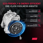 A/C Compressor w/ Clutch for Nissan X-Trail (2007–2014)