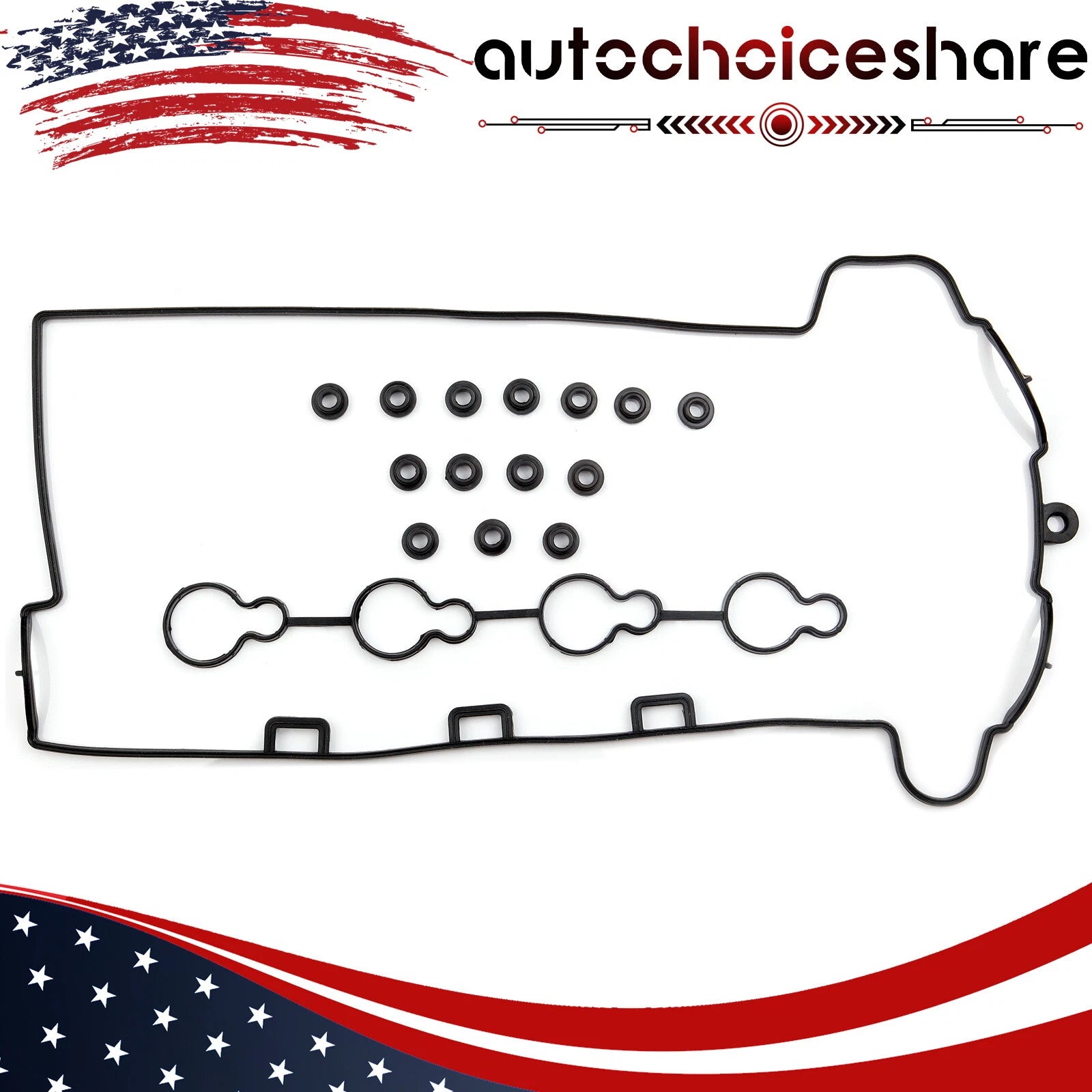 Valve Cover Gasket for Pontiac G5 Chevrolet Cobalt HHR Malibu Saturn Ion (2007–2008)