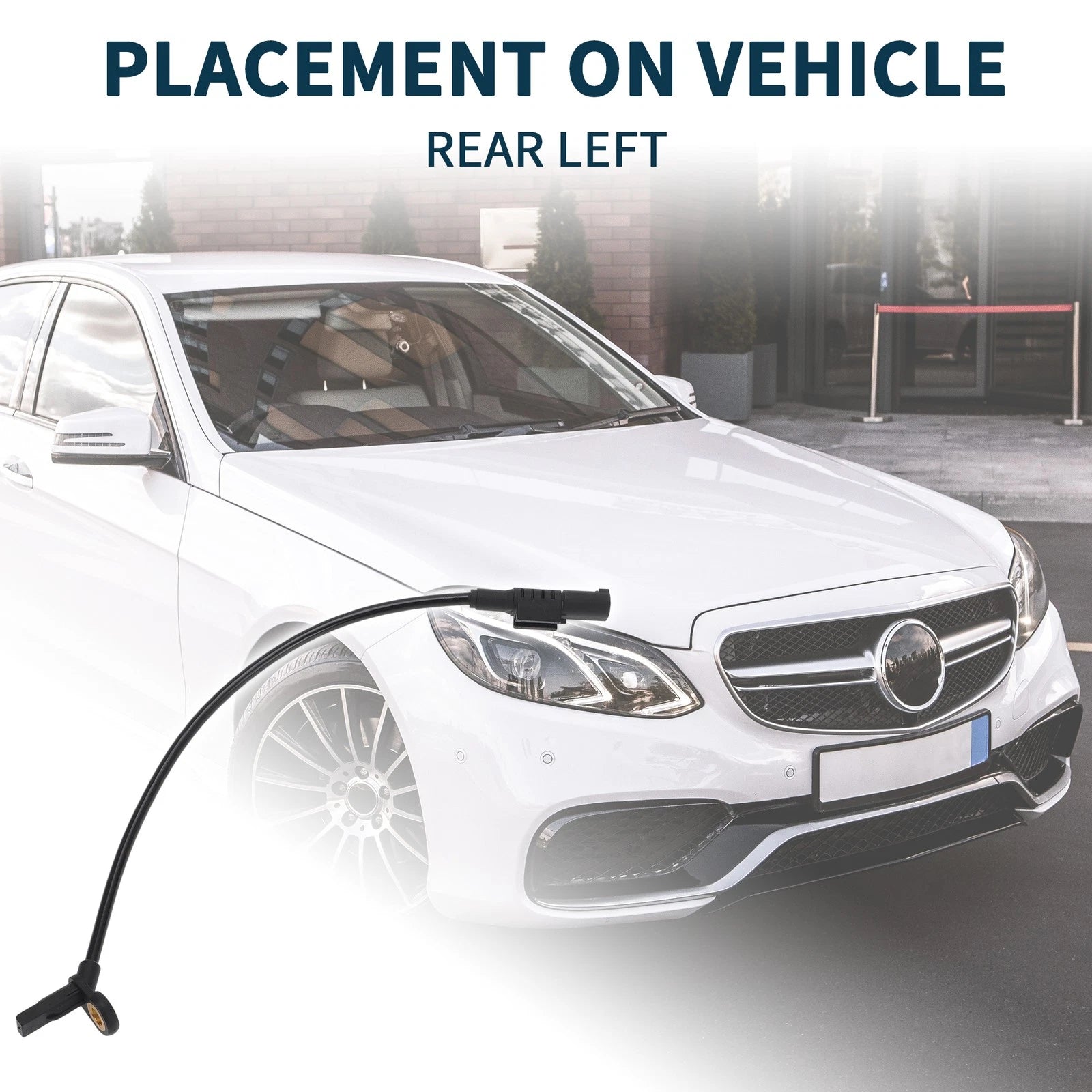 Rear Left ABS Wheel Speed Sensor for Mercedes-Benz GL320 GL350 (2007–2012) No.A1644405641