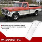 Pair Clear Front Turn Signal Light Lenses for Ford F100 F250 F350 (1970–1972)