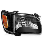 Headlight Assembly for Toyota Tacoma (2001–2004) Black Housing Clear Lens Pair
