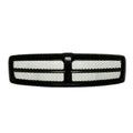 Replacement Black Matte Plastic Front Grille (See compatibility Chart)