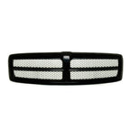 Replacement Black Matte Plastic Front Grille (See compatibility Chart)