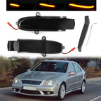 Dynamic LED Mirror Turn Signal Smoke for Mercedes W203 (2000–2007)