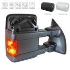 Replacement Chrome Passenger Side Power Door Mirror w/Heated Dual Glass