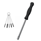 Set of 5 Jet Brushes with 4mm Hex Adjusting Tool for Comprehensive Maintenance