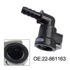Plastic Gear Lube Connector for Mercruiser 5.7L CARB MPI (Alpha Models)