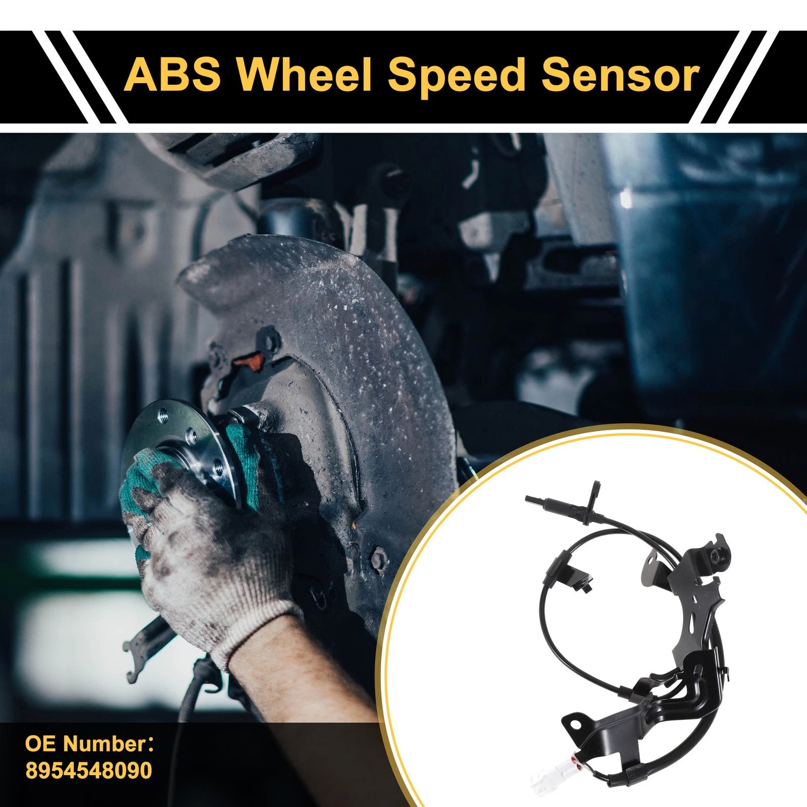 ABS Wheel Speed Sensor No. 8954548090 for Lexus RX450 (2015–2022) Rear Right
