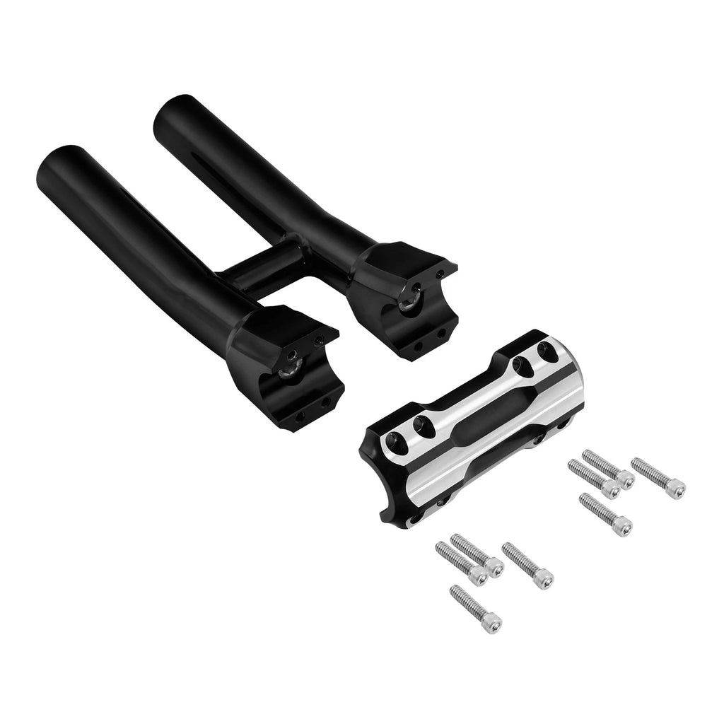 Handlebar Riser Clamps for Harley Road Glide Dyna (1999–2023) 1.25" Bar