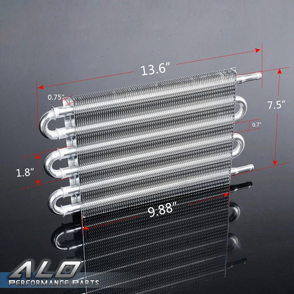 6 Row Transmission Oil Cooler for Manual-Auto Radiator