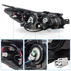 Front Left Halogen Headlight for Subaru XV Crosstrek, Impreza (2012-2014)