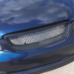 Mesh Front Grille for Toyota Corolla (2003-2007) Glossy Black Metal