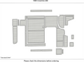 EVA Foam Pad Flooring Mat for Crownline 268 (1998)