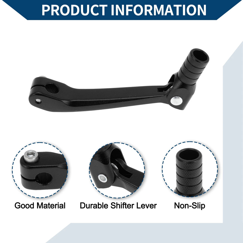 Folding Gear Shifter Lever for Honda CRF150F (2003–2017) Black