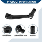 Folding Gear Shifter Lever for Honda CRF150F (2003–2017) Black