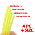 4X Fuel Pipe Line Hose for Strimmers, Trimmers, Chainsaws, Brush Cutters