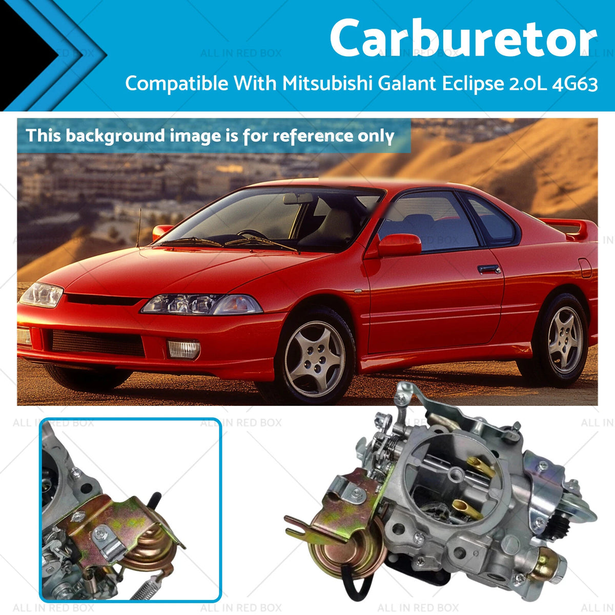 Carburetor for Mitsubishi Galant Eclipse 2.0L 4G63 (1990–1999)
