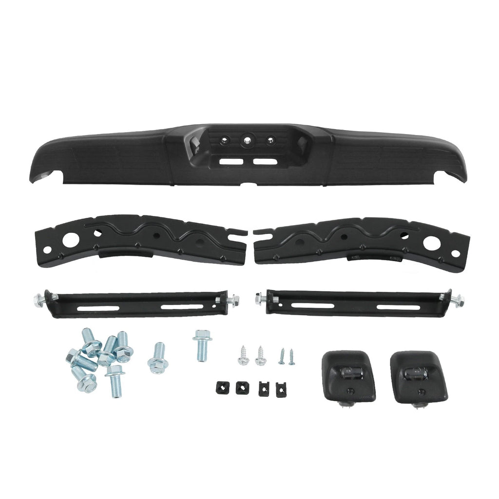 Powdercoated Black Fleetside Step Bumper for Toyota Tundra (2000–2006)
