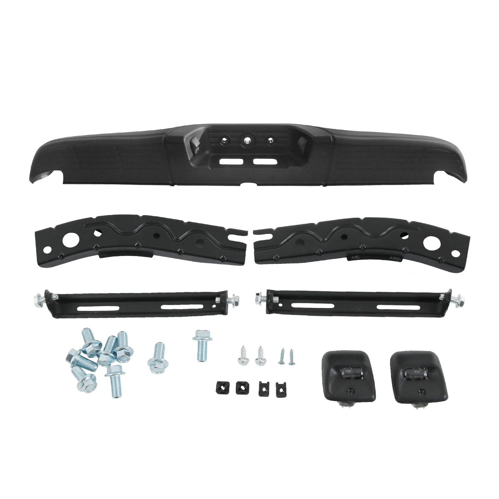 Powdercoated Black Fleetside Step Bumper for Toyota Tundra (2000–2006)