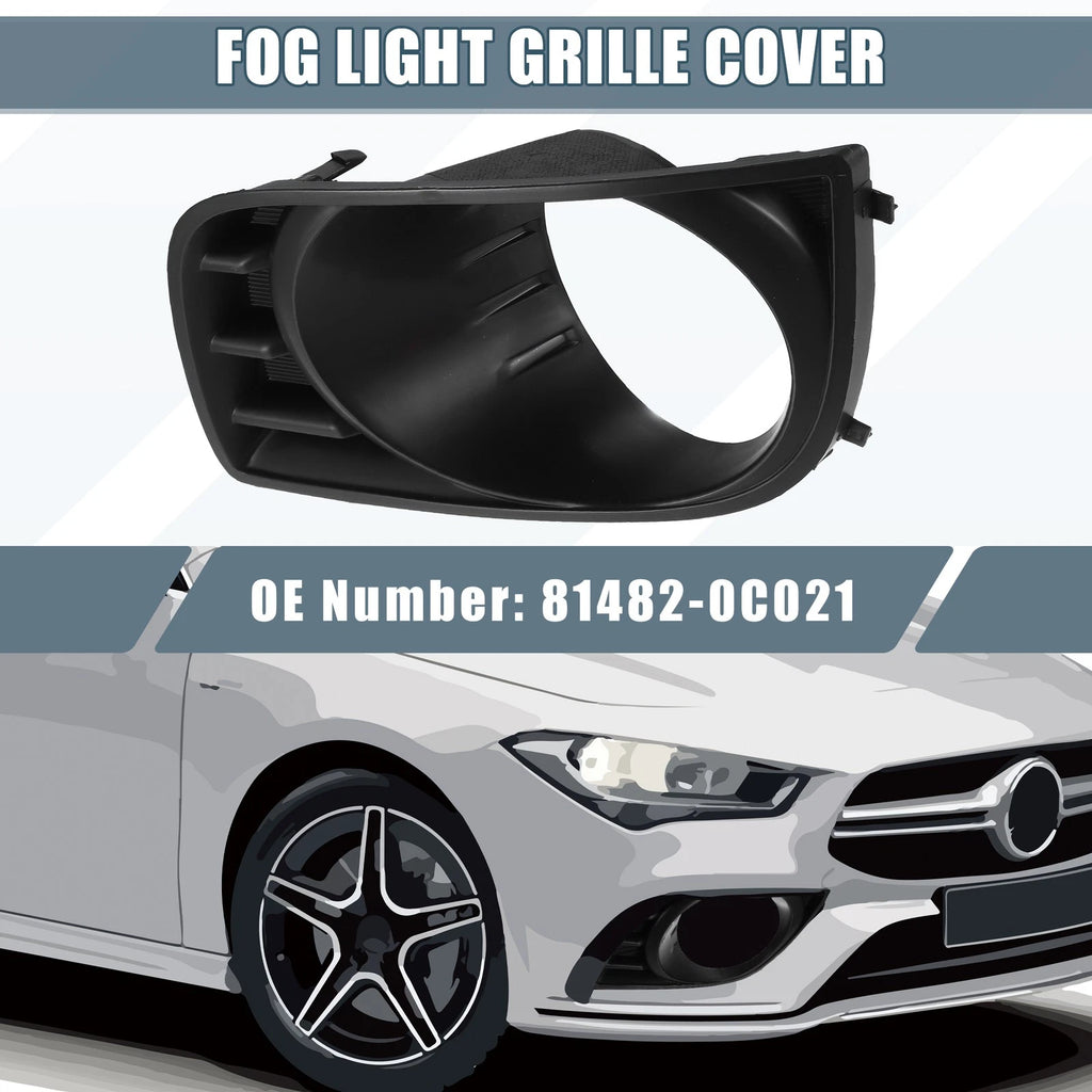 Front Left Fog Light Grille Cover 81482-0C021 for Toyota Sequoia (2008–2016)