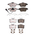 PowerStop 2X Front Rear Next Gen Euro Ceramic Disc Brake Pads Kit for A3 Jetta (2010–2016)