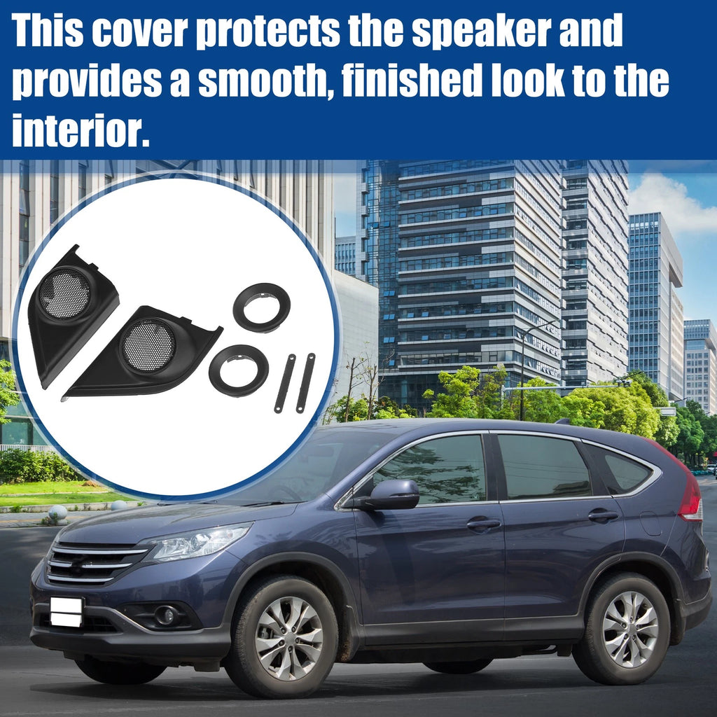 1 Pair Tweeter Speaker Panel Cover Trim for Honda CRV (2017–2019)