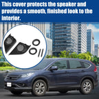 1 Pair Tweeter Speaker Panel Cover Trim for Honda CRV (2017–2019)