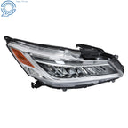 LED Headlight for Honda Accord Sedan (2016–2017) Chrome Housing