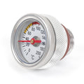 M20x1.5 Oil Temperature Gauge Filler Cap for Motorcycle (0-200 Celsius)