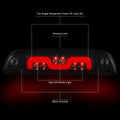 Smoked Lens Sequential LED Third Brake Light for Toyota Tacoma (1995–2022)