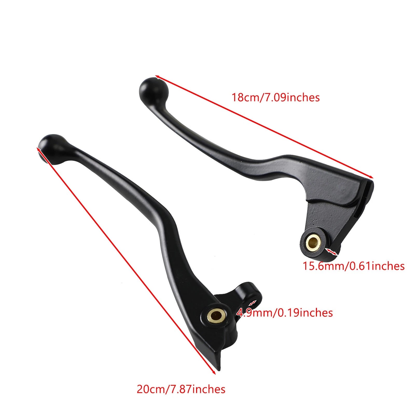 Brake Clutch Levers for Yamaha Dragstar XVS400 XVS650 (1996–2002)