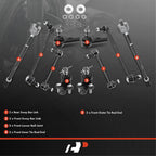 10x Front & Rear Sway Bar Link & Tie Rod End for Toyota Camry/Avalon (2007–2011)