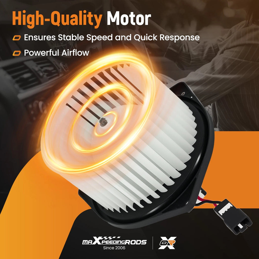 HVAC blower heater motor with fan cage for Mitsubishi Lancer Outlander Sport (2008–2017)