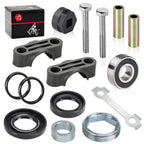 Steering Stem Bushing Bearing Seal Holder Nut for Yamaha Grizzly (350–660)