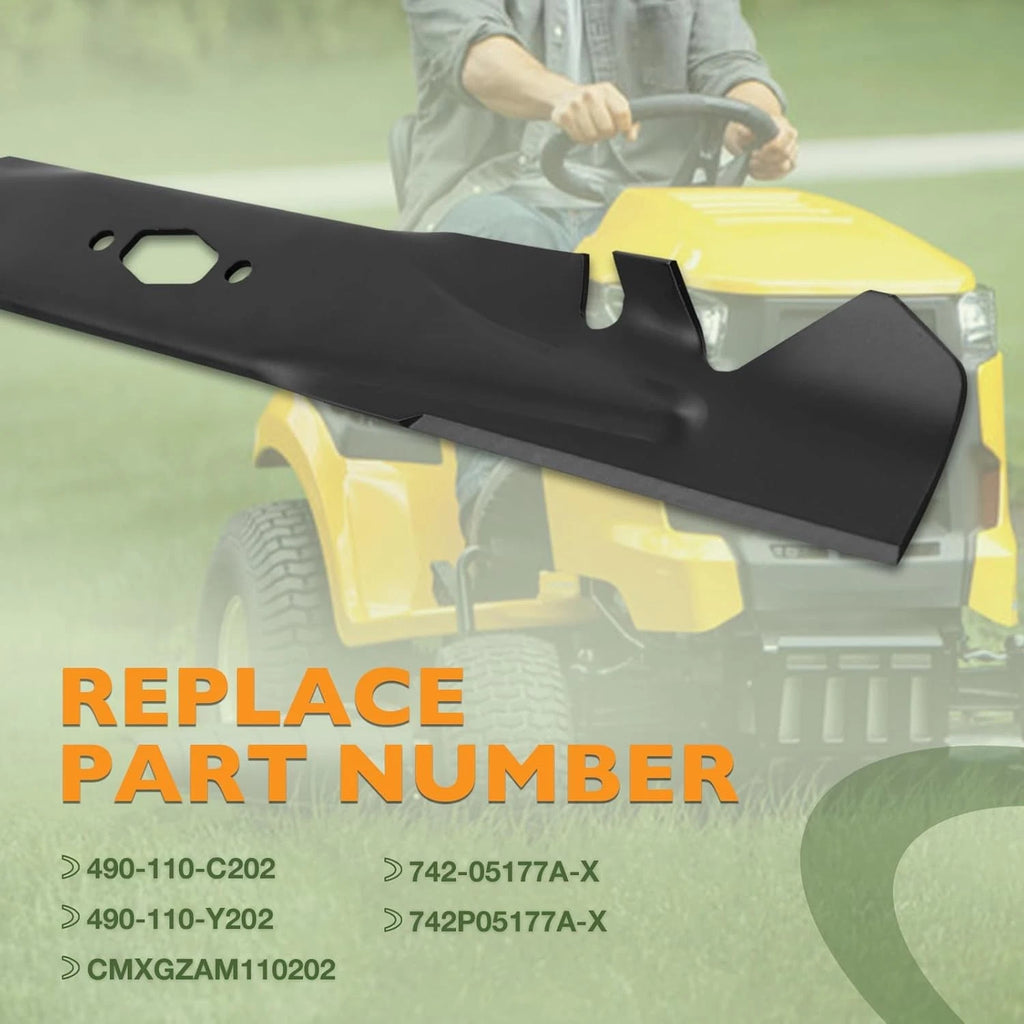 2X 21" Mower Mulching Blades for Cub Cadet XT1-LT42 XT2-LT42 490-110-C202
