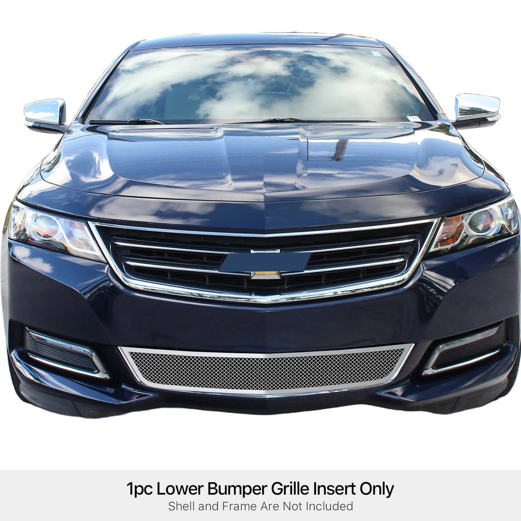 Stainless Chrome Mesh Grille Insert for Chevy Impala (2014-2020)