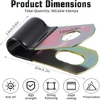 Cable Clamp Set for Neat Cable Routing (Brake Line Clip)