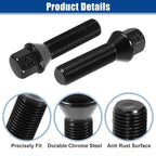 20 x M14x1.25 Wheel Lug Bolts Conical Seat 45mm Shank for BMW