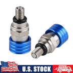 Fork Air Bleeder Valves for Yamaha YZ85 (2002–2015), YZ125/250 (1989–2011), WR250F/450F (2003–2015)
