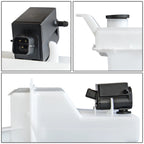 Windshield Washer Fluid Reservoir Tank Bottle w/ Pump for Kia Rio (2006–2011)