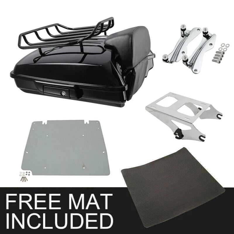 Razor Trunk Rack Mount Plate Docking Kit for Harley Tour Road King (2014–2026)