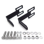 2X Hidden Bumper Bracket for Dodge Ram 2500/3500 (2003–Present) 42" LED Light Bar