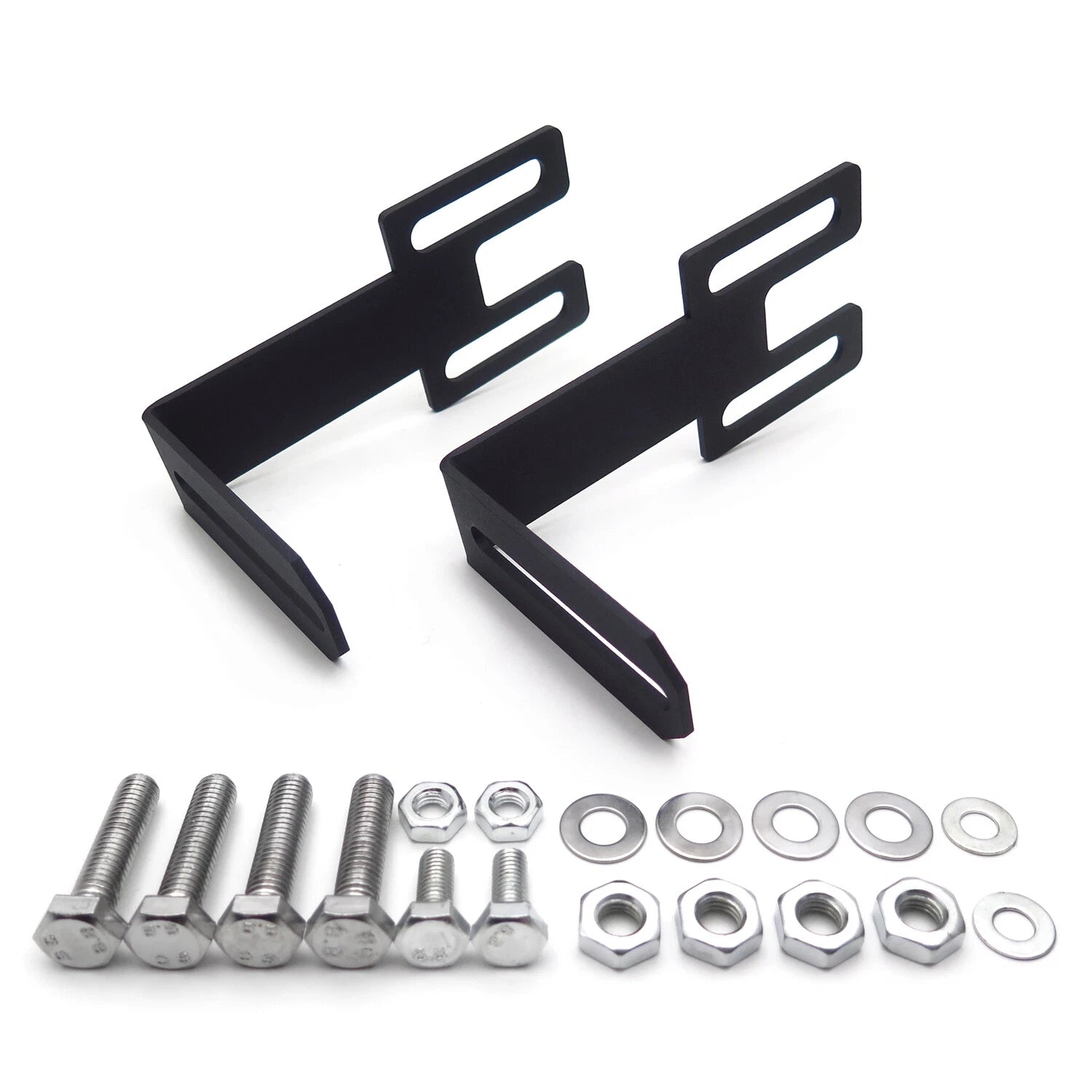 2X Hidden Bumper Bracket for Dodge Ram 2500/3500 (2003–Present) 42" LED Light Bar