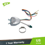 Chrome Steering Column Turn Signal Switch for Ford Truck (Universal 12V)