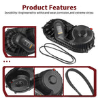 Outer Clutch Belt Cover Housing w/ Seal for Polaris Ranger 1000 Crew XP (2021–2025)