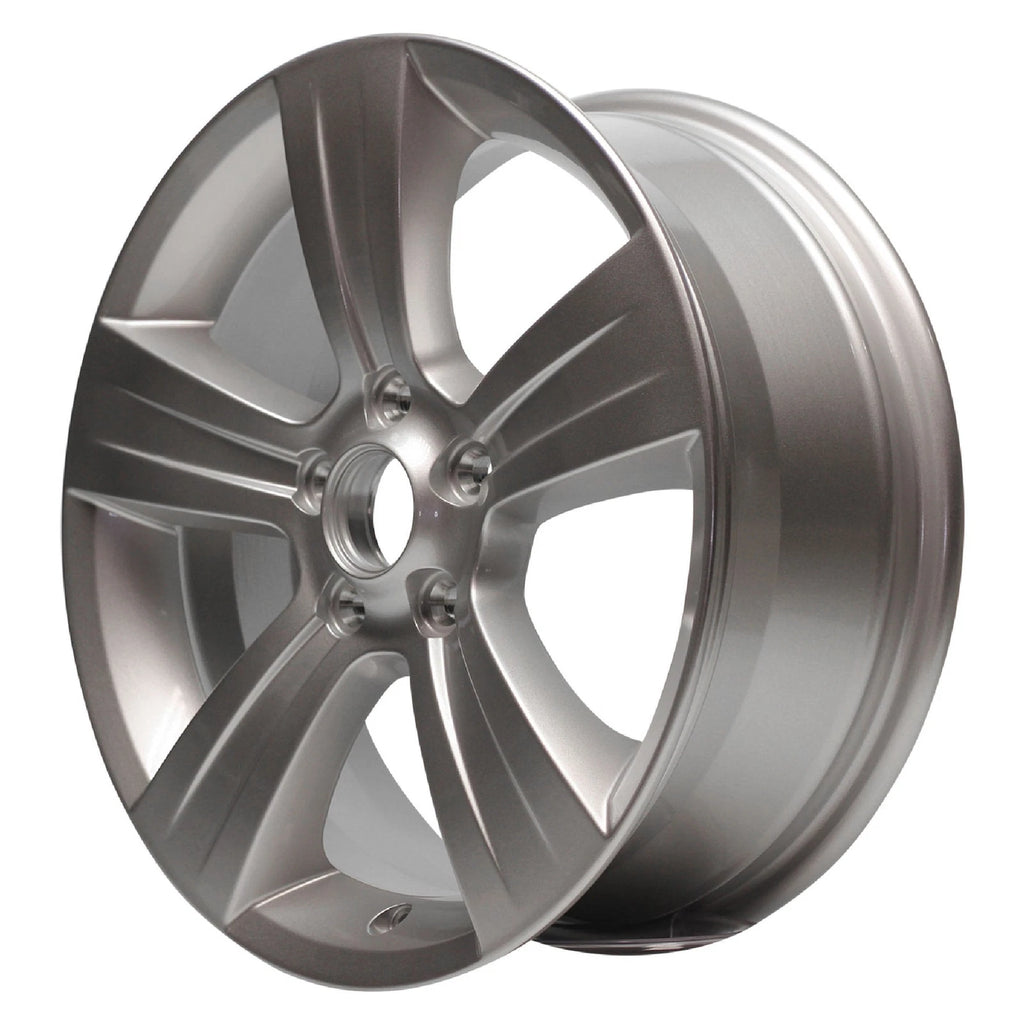 17 Tech Silver Alloy Rim Replacement for 2010–2012 Dodge Caliber (17x6.5)