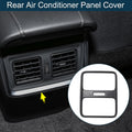 Rear Air Conditioner Panel Cover for Honda Vezel (2014–2021) Black