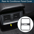 Rear Air Conditioner Panel Cover for Honda Vezel (2014–2021) Black