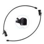 Front Brake Pad Sensor for Audi A4 A5 A6 A8 (2 Pcs) Plastic Rubber