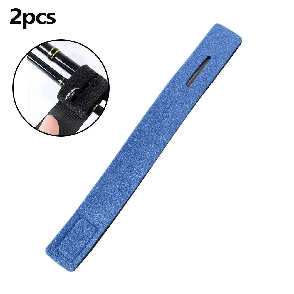 2X Fishing Rod Ties for Effortless Rod Management